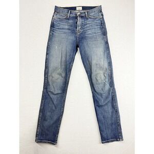 Hudson Jeans Women's Vintage Holly High-Rise Crop Skinny Jeans Button Fly 26 Y2K